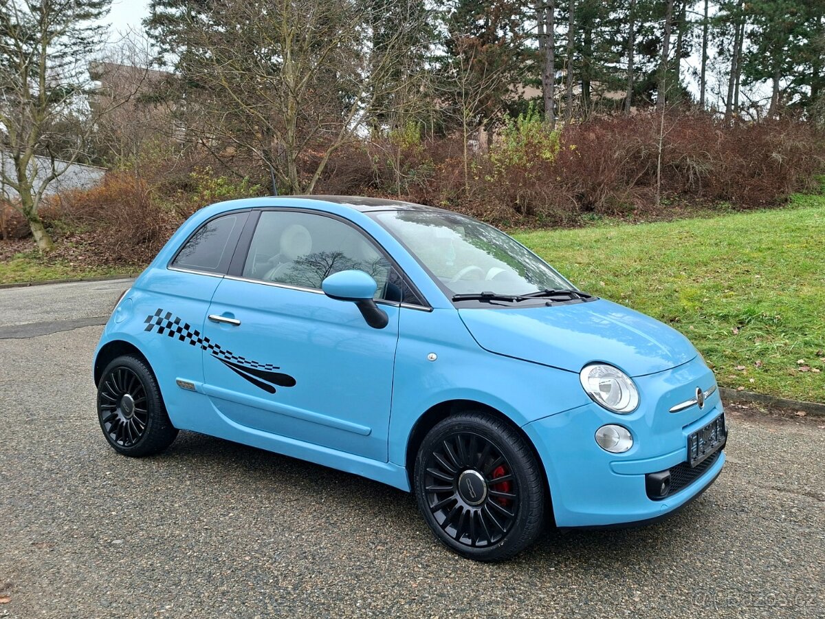 Fiat 500 1,2 Sport, Panorama, Dig.klima, Alu, T.K.9/27