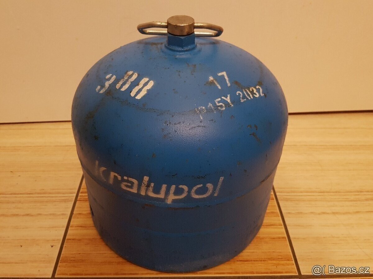 Plynová bomba plná plynu 2kg na vaření