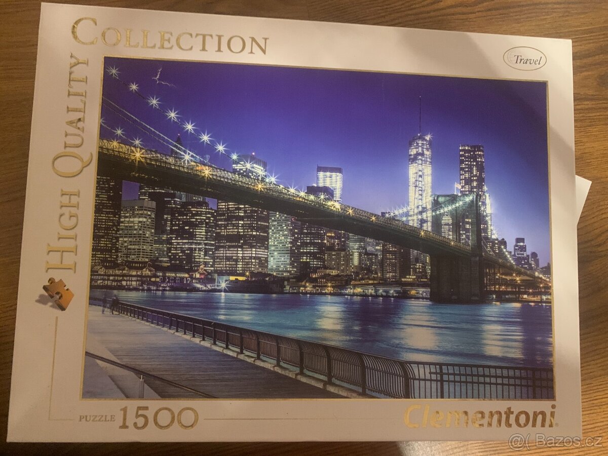 Puzzle New York v noci