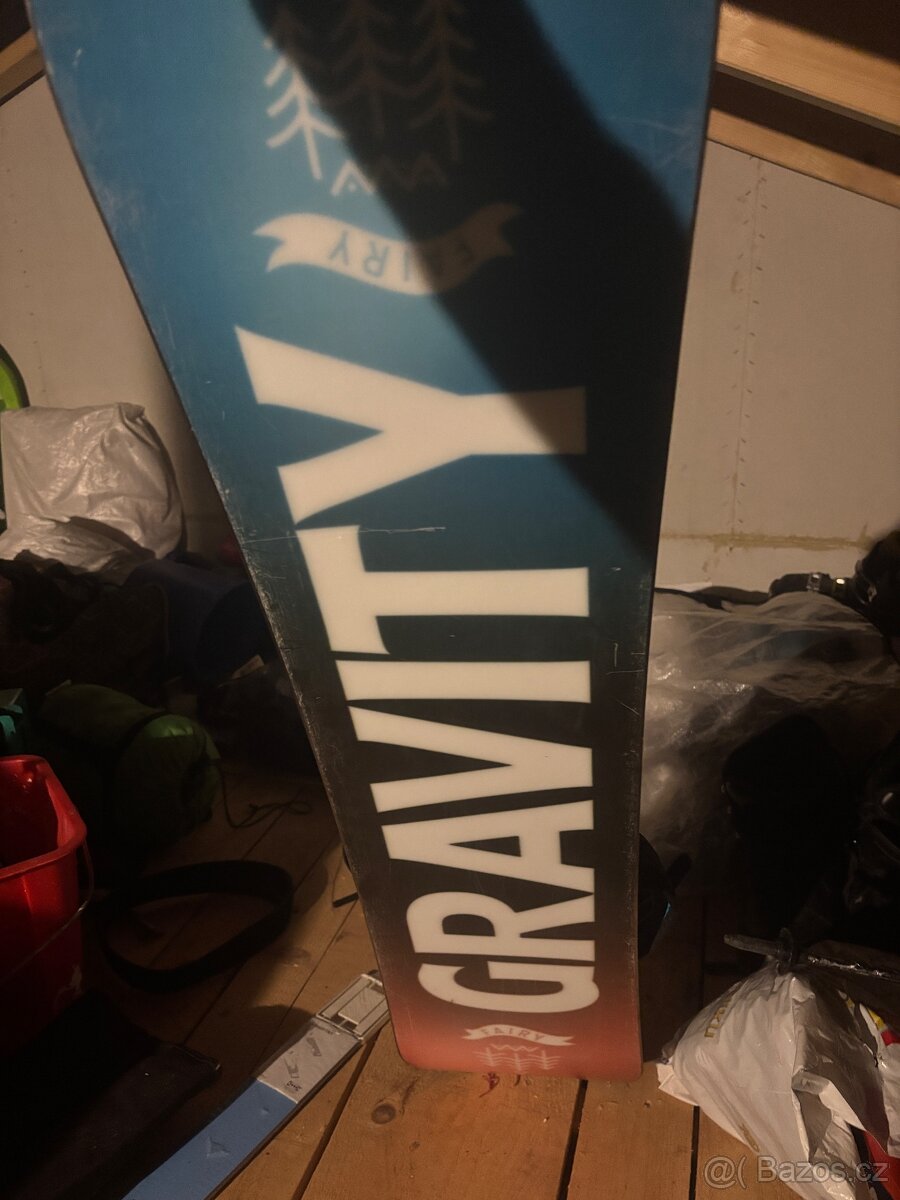 Dětský snowboard 120 cm a boty cca 37