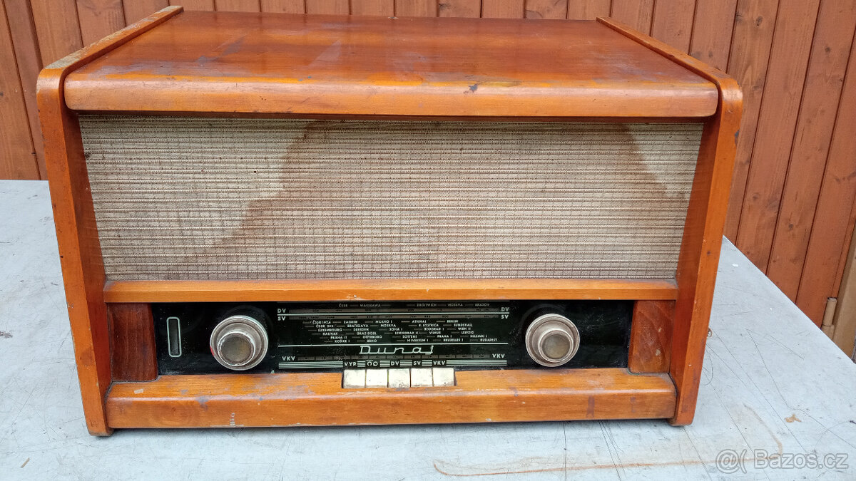Gramorádio Tesla 1010A Dunaj 1963