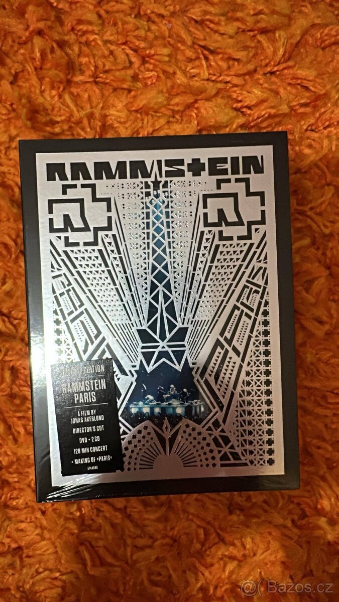 RAMMSTEIN – Paris (DVD + 2CD, digipack, nové, zabalené)