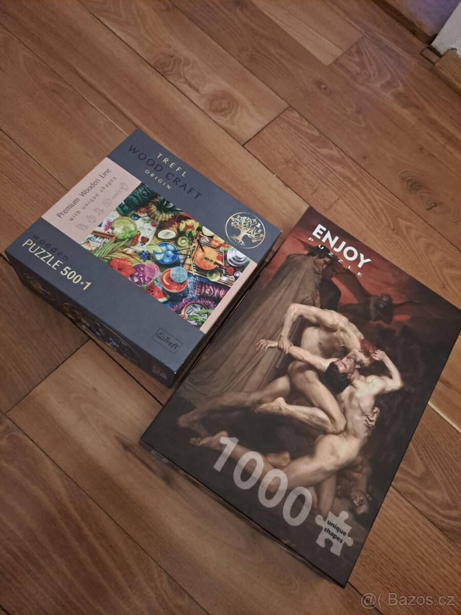 Sada 2 puzzlových skládaček