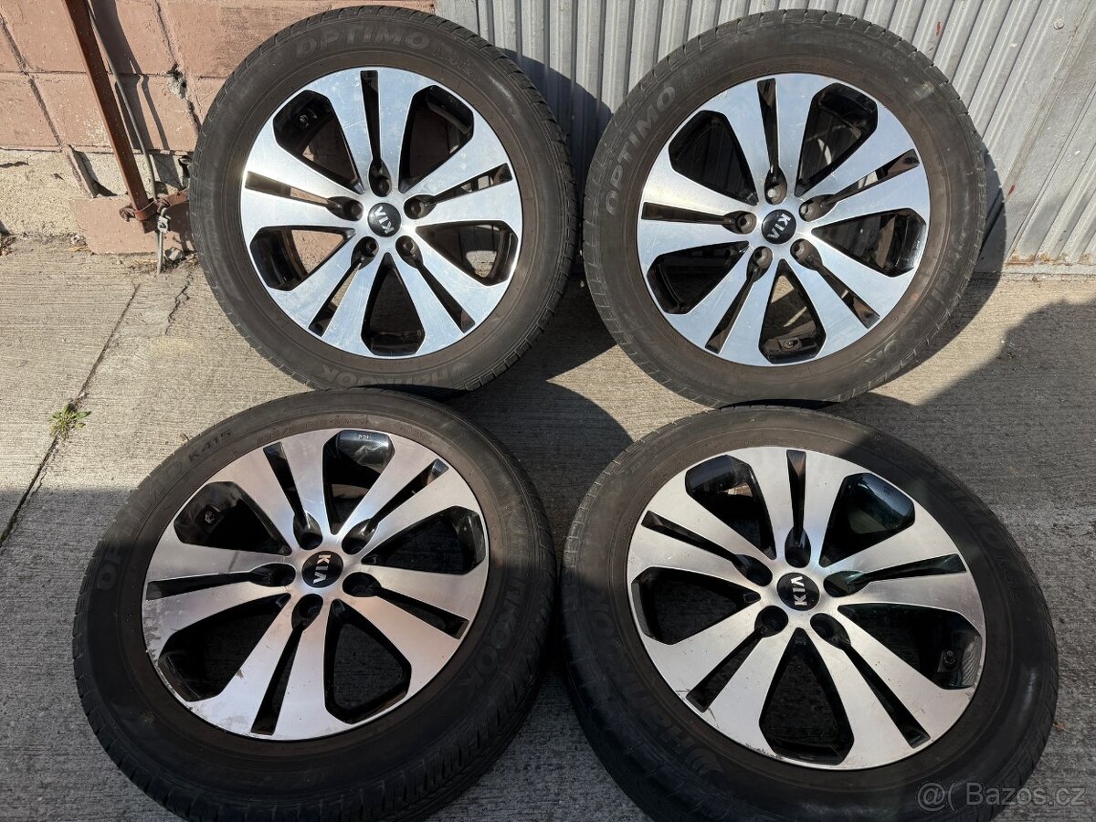 18" Elektrony KIA 5x114,3 s letnymi pneu 235/55 R18