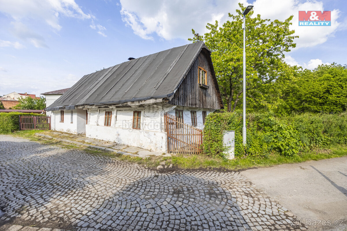 Prodej, chalupa 102 m2, zahrada 717 m2, Červený Kostelec