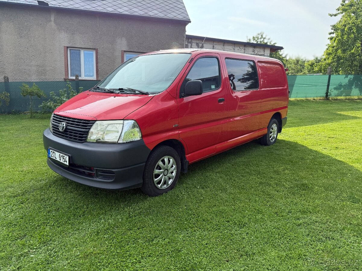 Toyota Hiace 2.5 D-4D – Long verze – 2008
