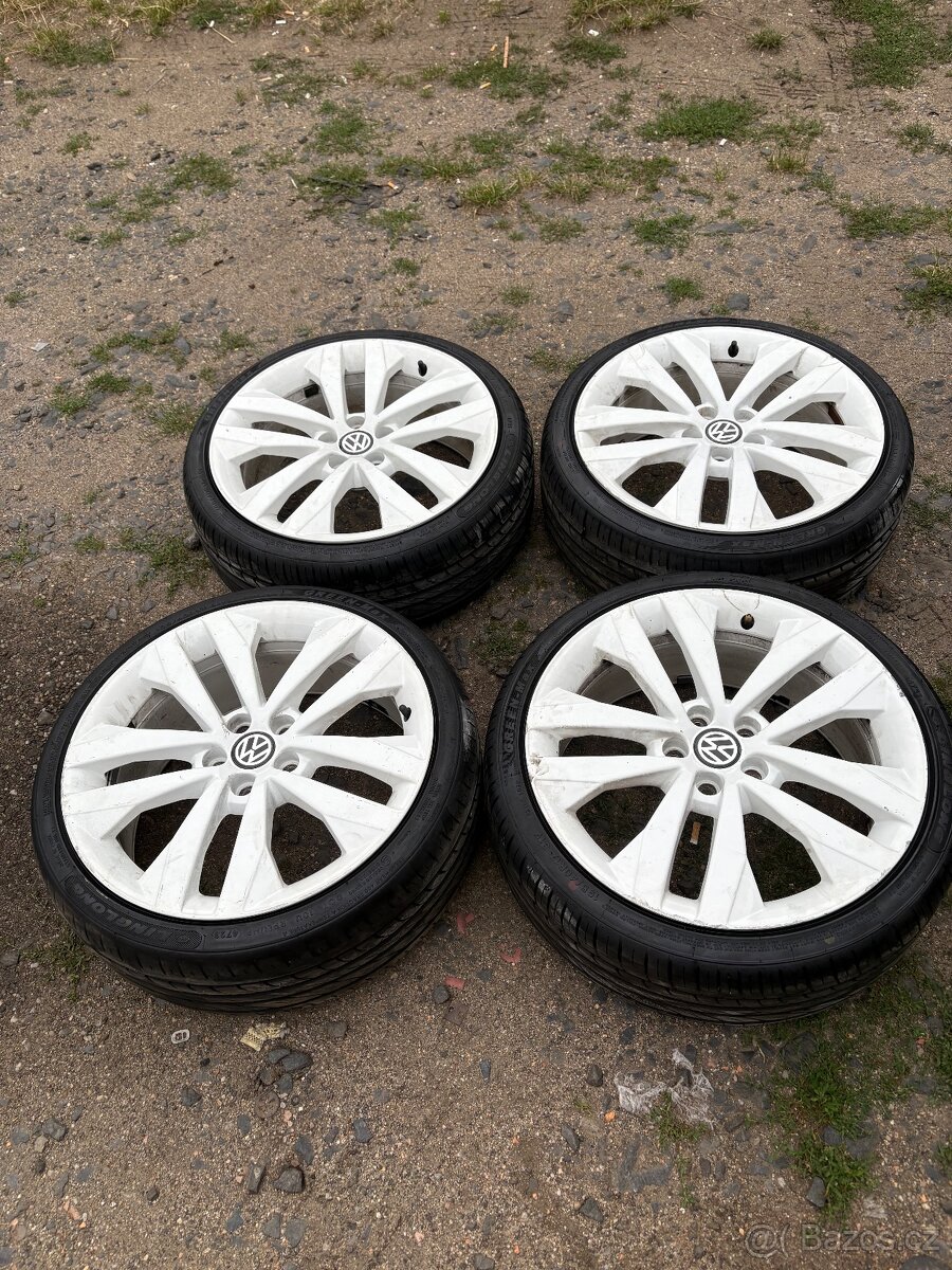 Alu kola 5x100  originál Škoda r 17