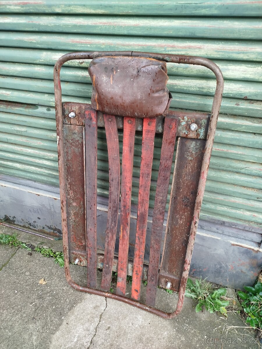 Retro originál podložka lehátko pro automechanika