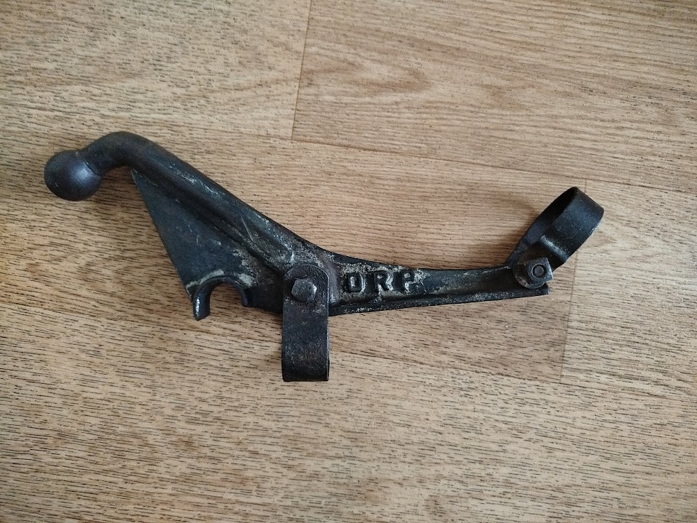 tažné zařízení - historické, staré předválečné kolo