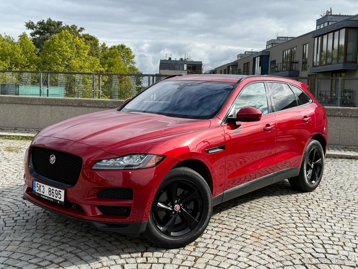 Jaguar F-Pace 3.0 V6 Supercharged 250kw Perfektní stav