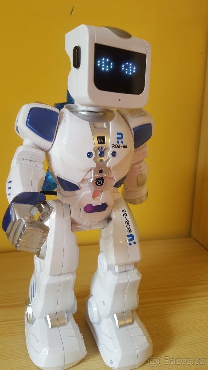 INTERAKTIVNÍ RC ROBOT ROB-B2 výška 40 cm, CZ verze