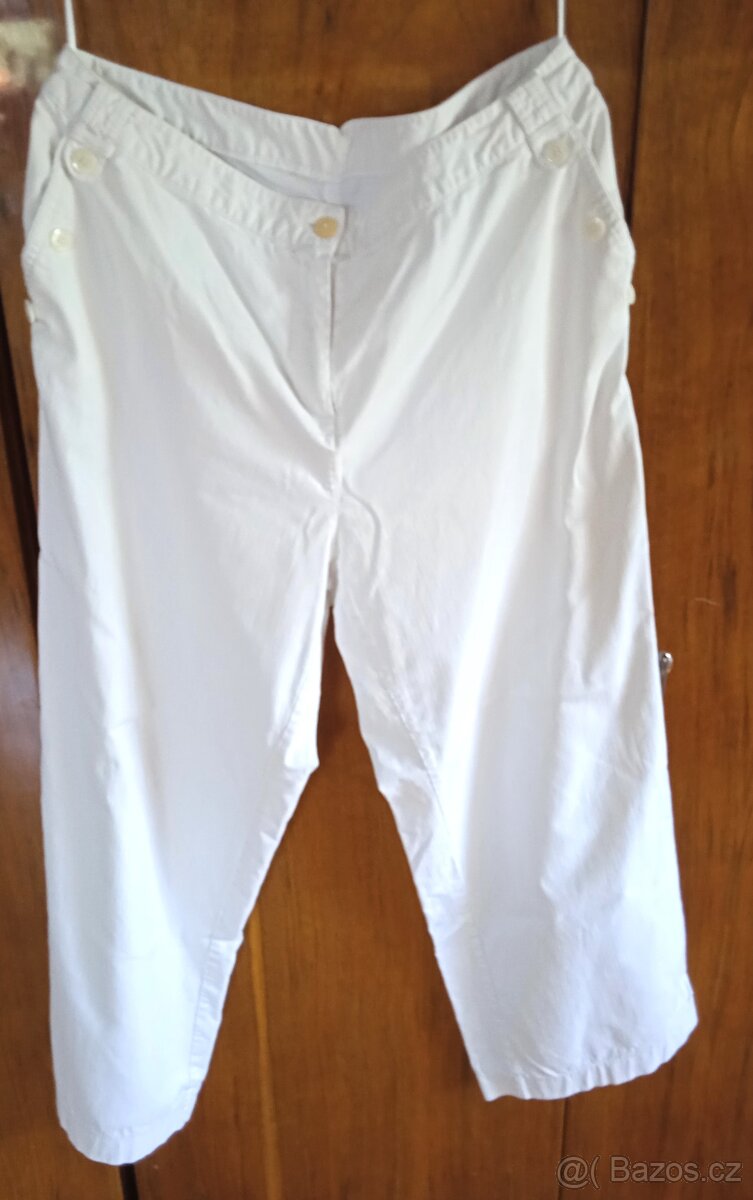 Dámské letní plátěné kalhoty, vel. 44