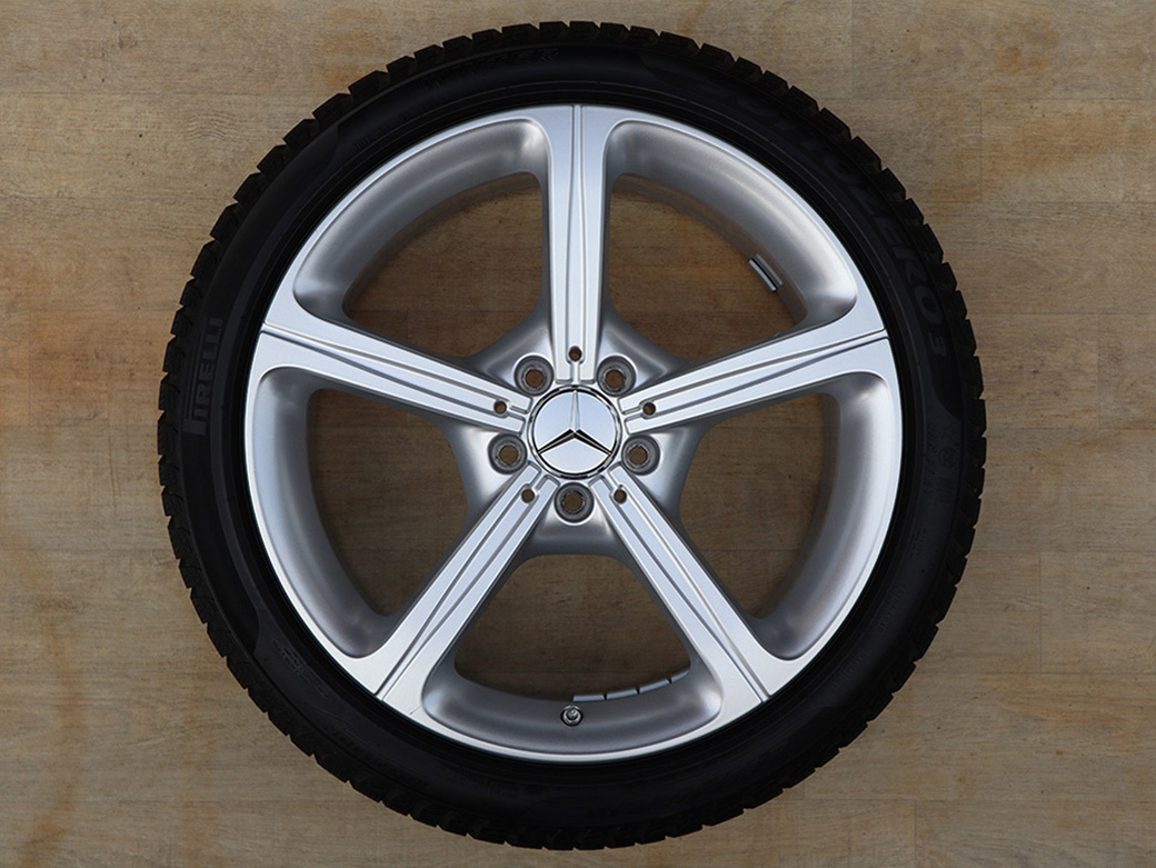 19" Alu kola = 5x112 = MERCEDES CLS W257 – ZIMNÍ + TPMS 