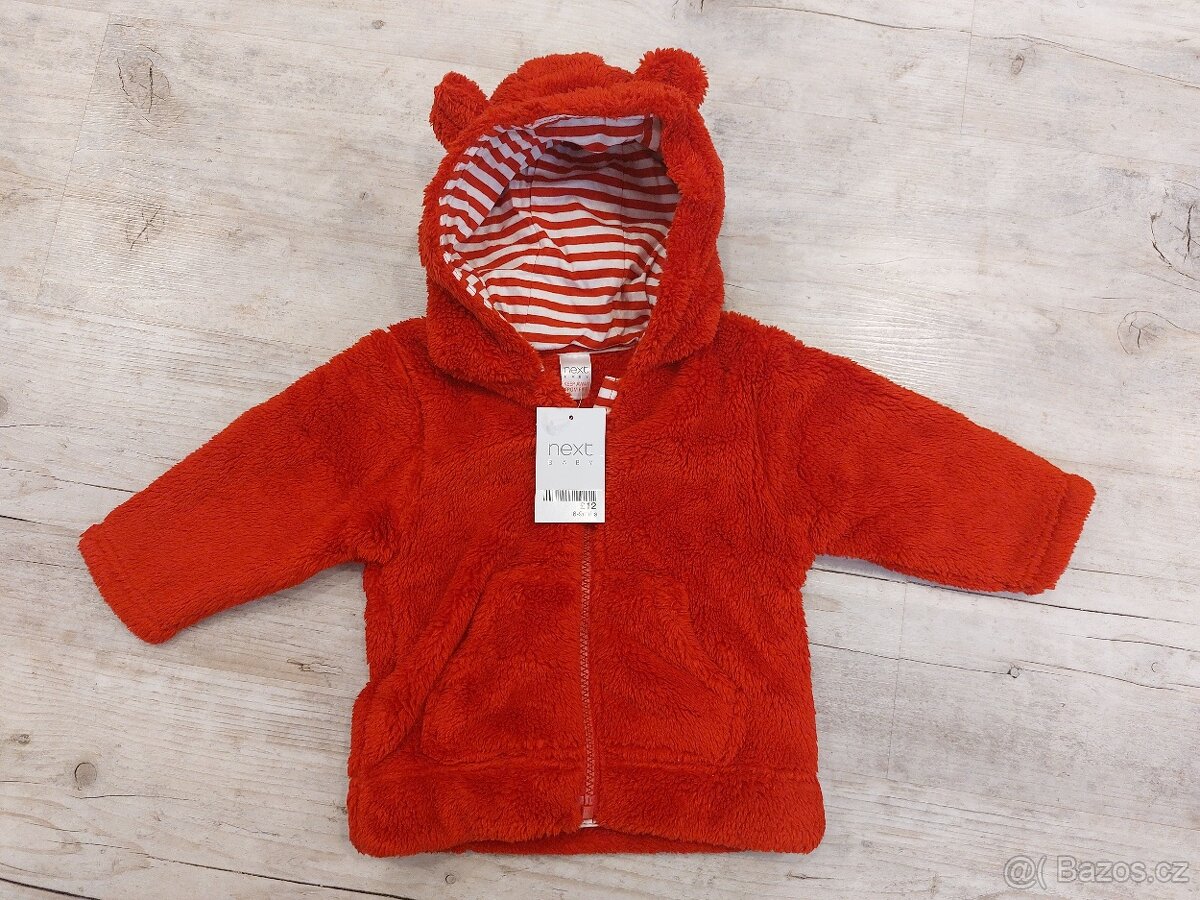 nová zateplená mikinka Next, vel 74