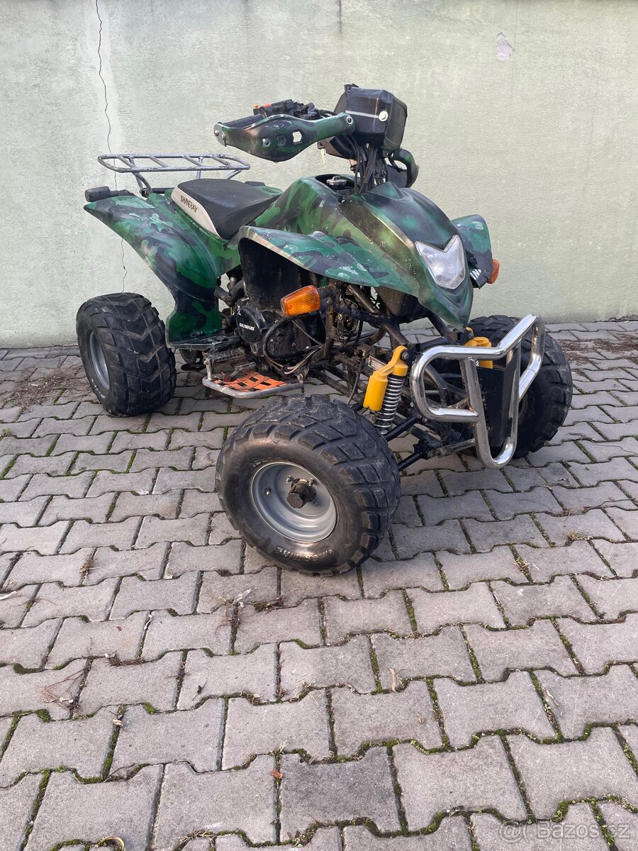 ATV čtyřkolka quad SHINERAY 200 manuál
