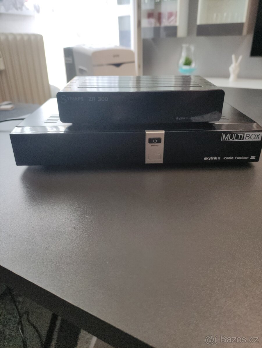 Satelitní přijímač Multibox a Synaps