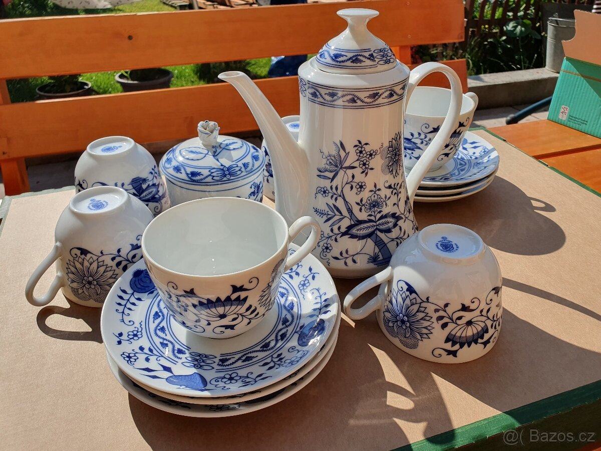 Bohémia porcelán - čajová súprava