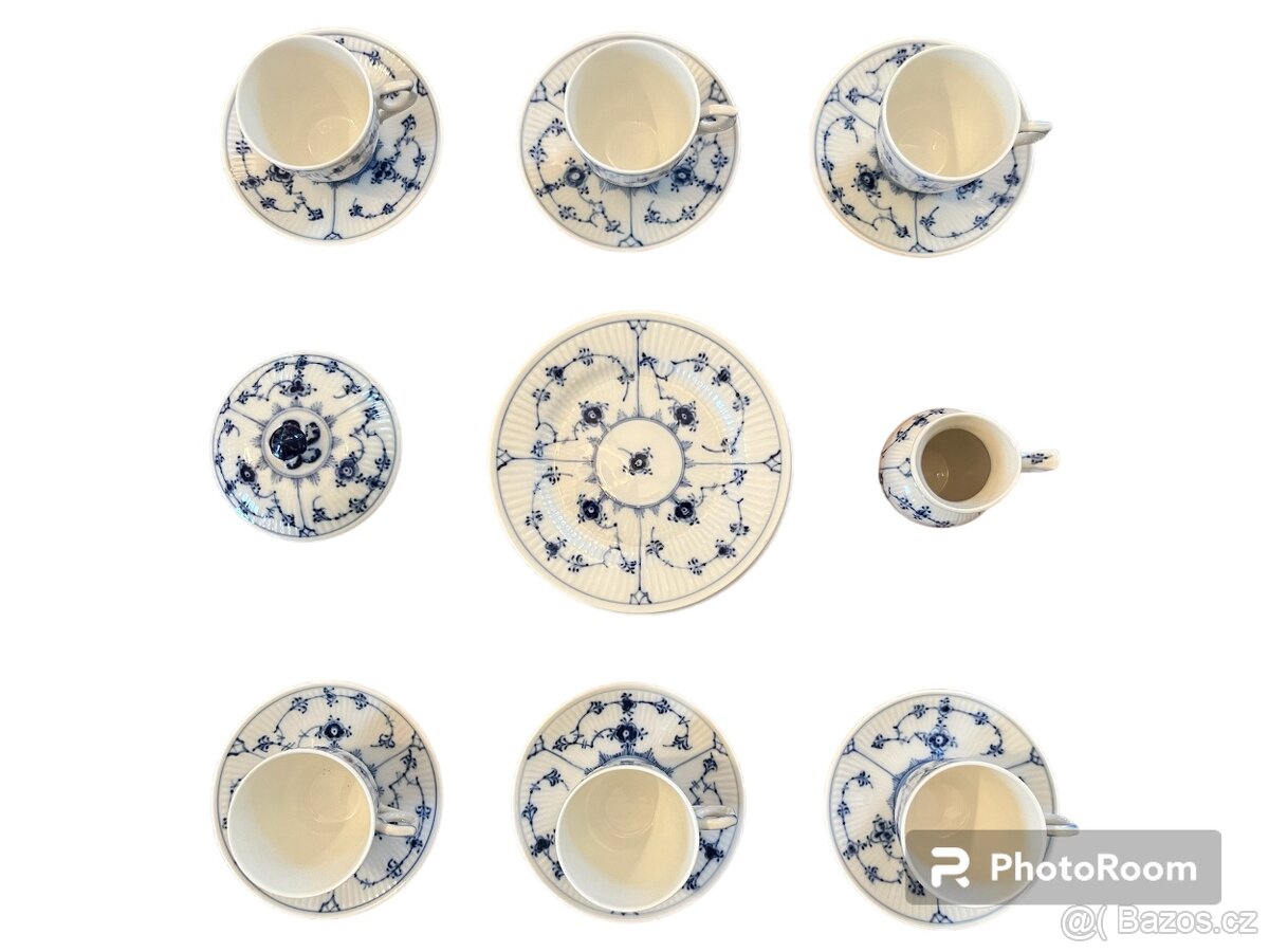 Royal Copenhagen Kodaňská královská manufaktura Kávový servi