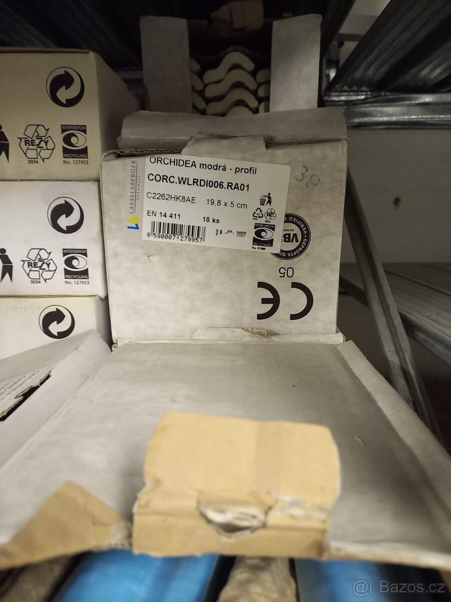 Bordura Orchidea modrá WLRDI006 5x19,8cm