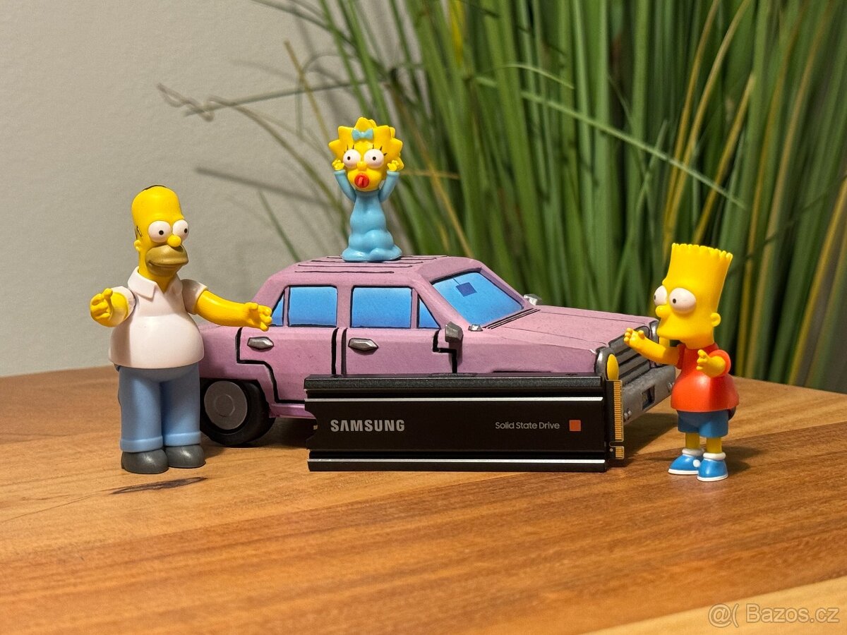 Zánovní Samsung 980 PRO M.2 SSD 1TB (chladič)