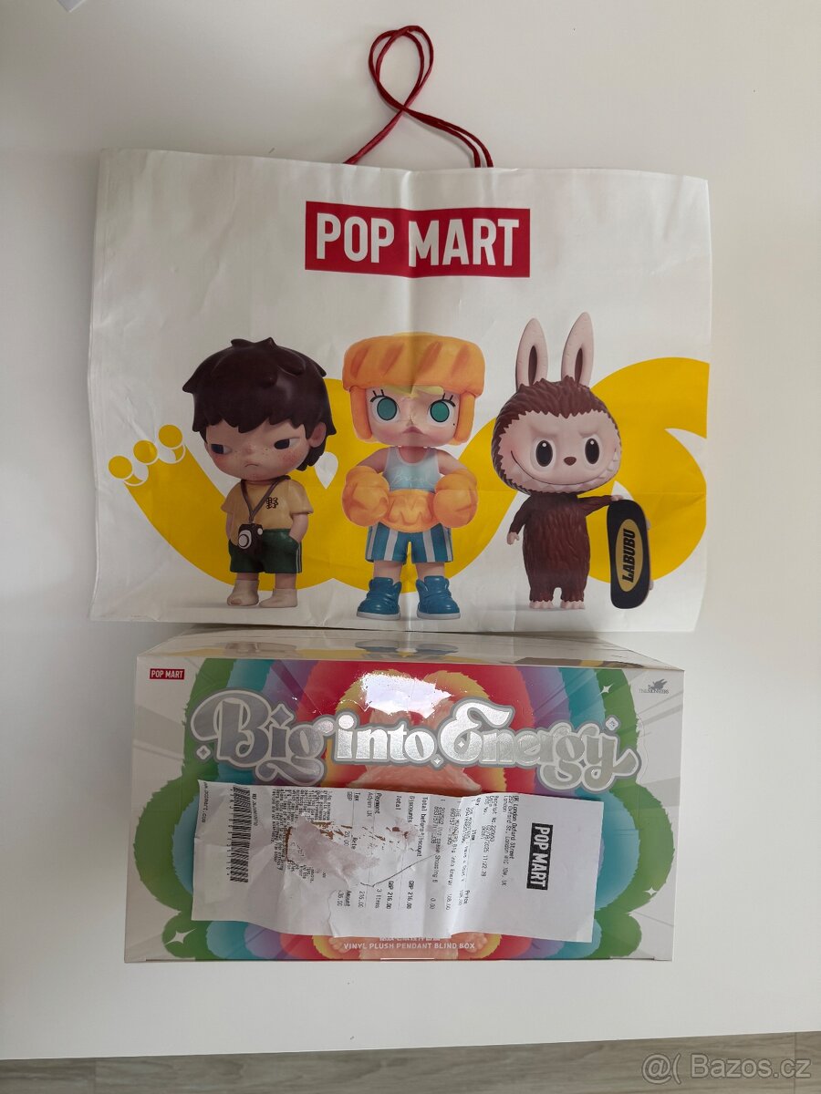 Labubu Big Into Energy ORIGINÁL POPMART