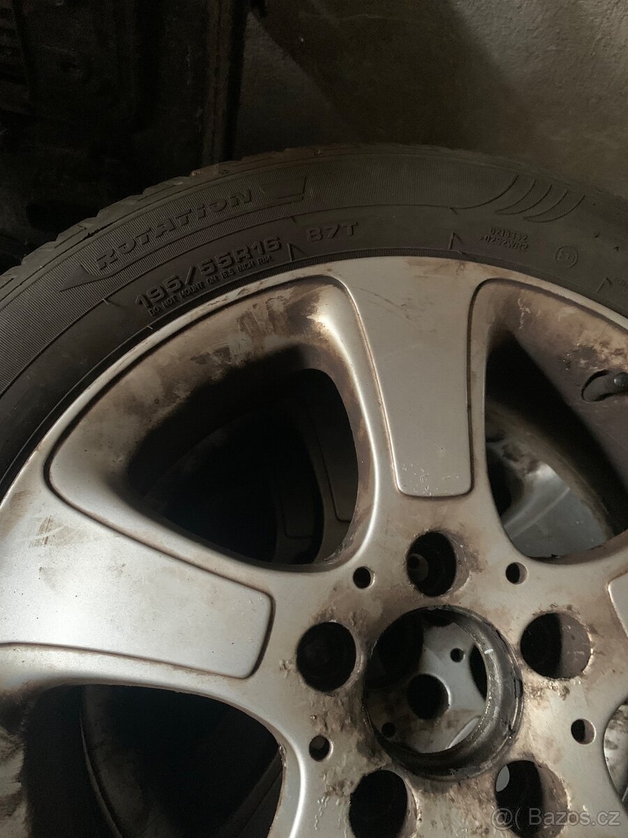 Zimní kola Mercedes Originál 195/55R16