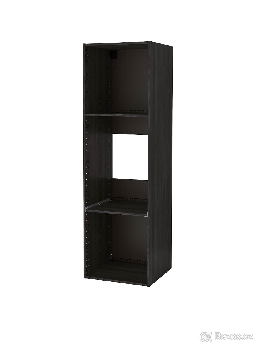 Metod skříň 220cm černá na troubu/lednici už nejde koupit
