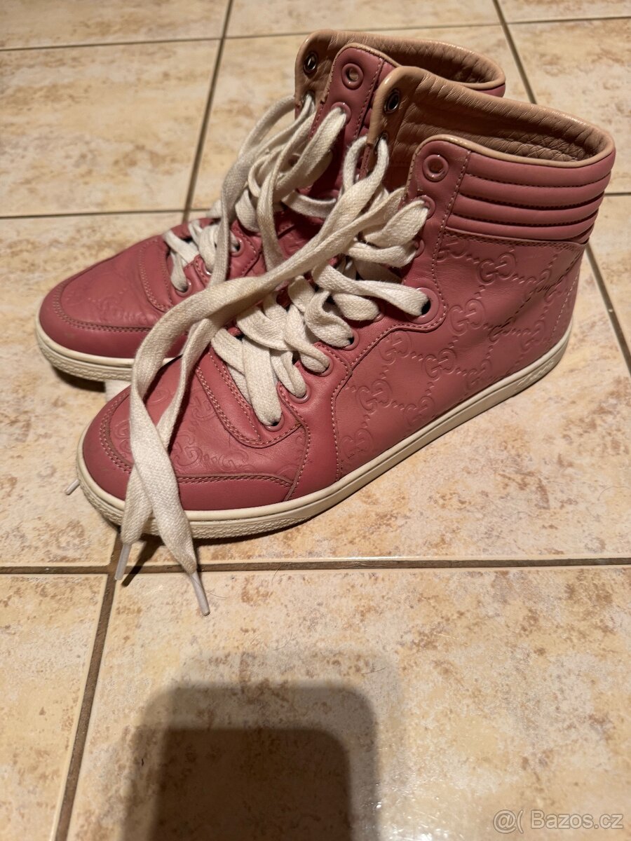 Tenisky Gucci 36 růžové