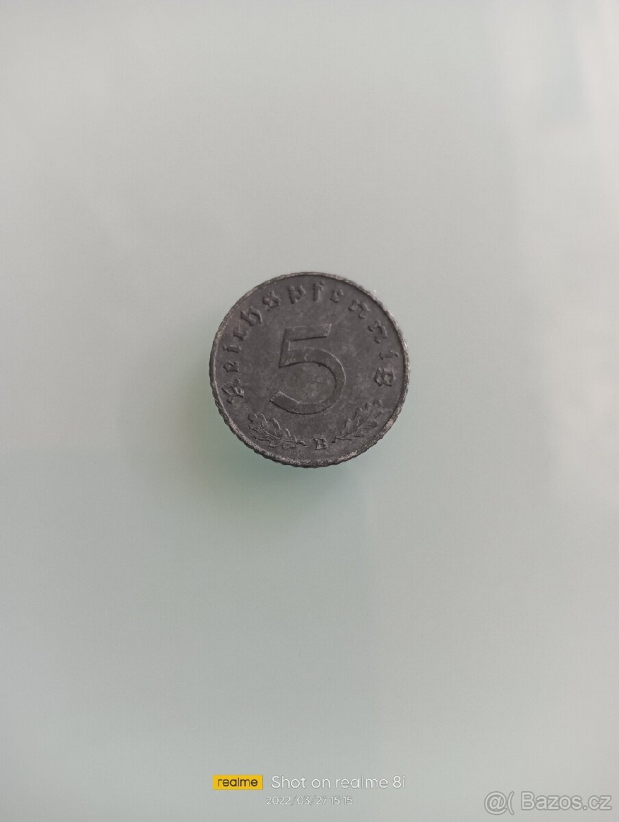 5pfennig 1941 PRODÁNO