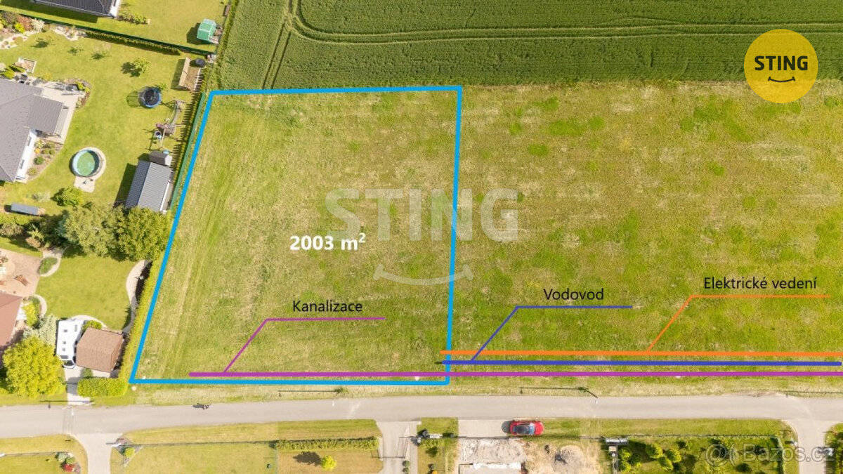Prodej, Pozemky pro bydlení, 2000 m2 - Albrechtice, 136532