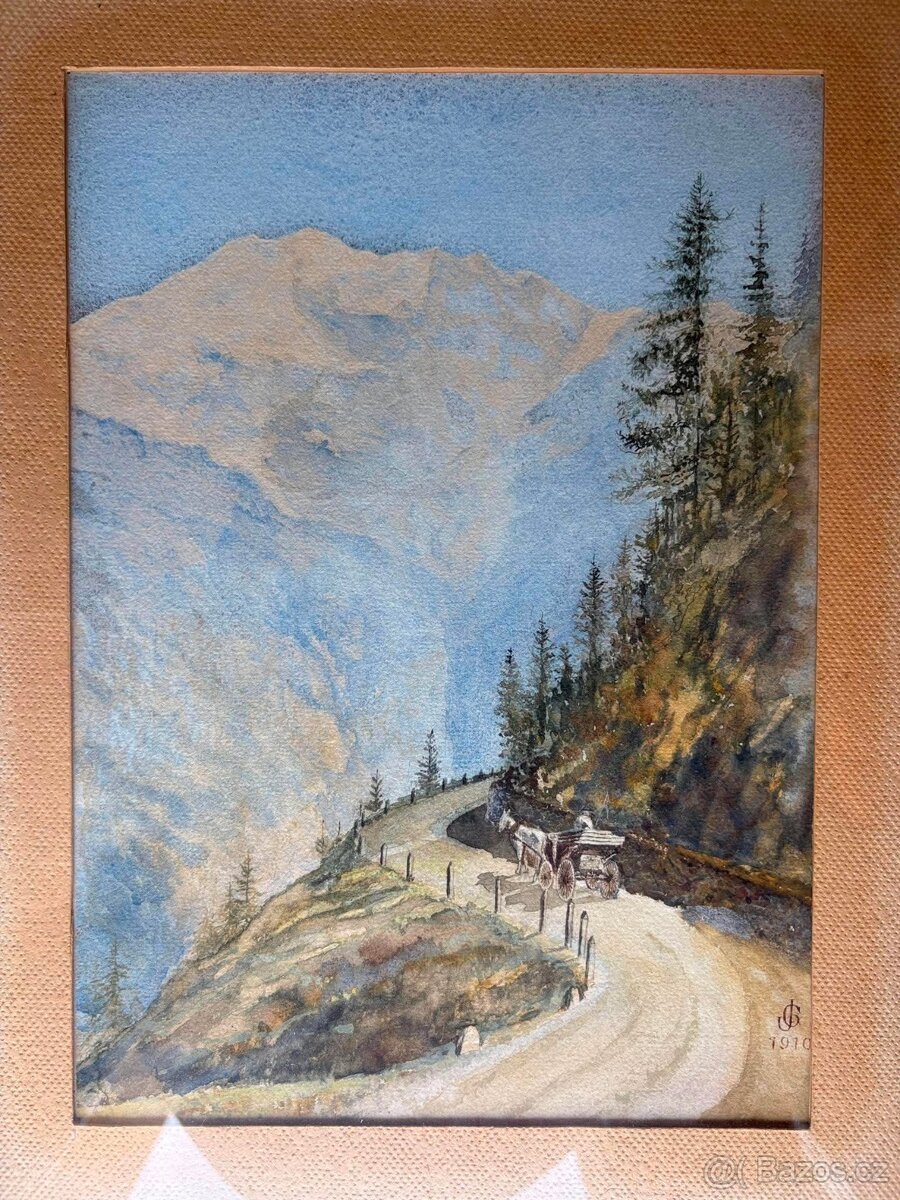 Jean Calame - alpská silnice