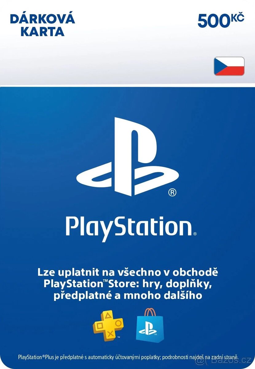 PlayStation Store - Kredit - CZ Digital