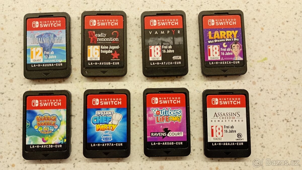 Nintendo Switch hry