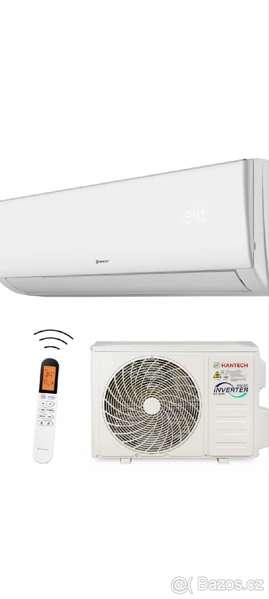 Klimatizace, Dimstal,Hantech, 3,4kW,Split,R-32