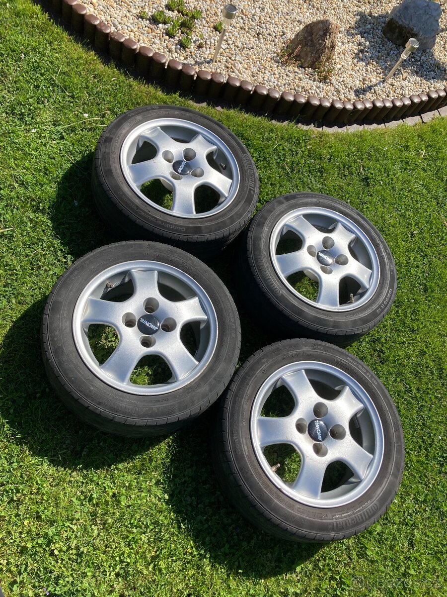 Alu Disky, Pneu KO R15 4X100 7J ET37