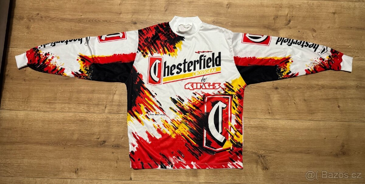 Retro Evo motokros dres King's Chesterfield