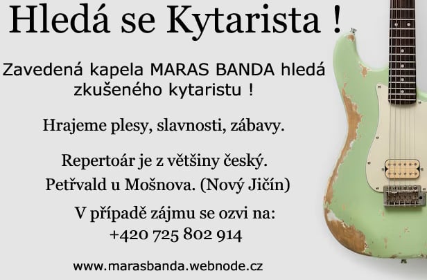 Hledáme kytaristu