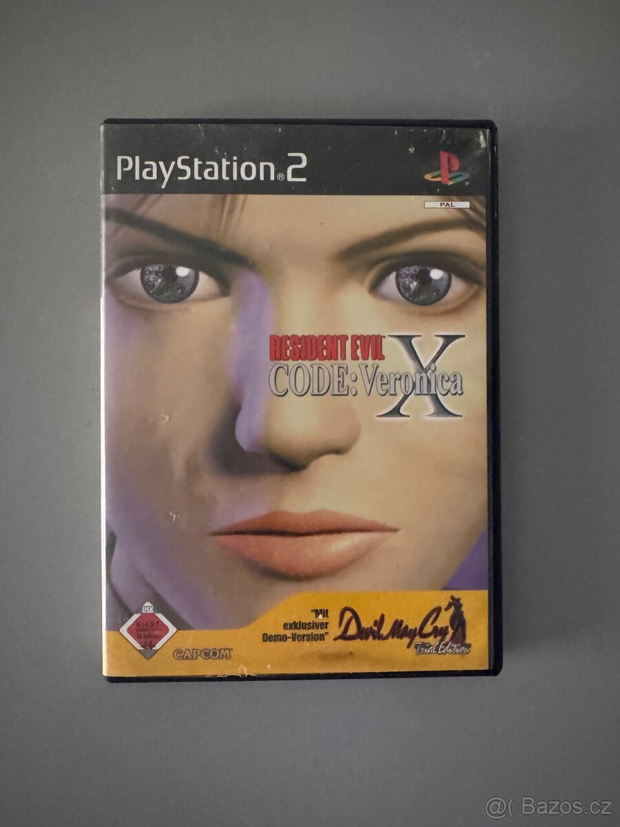 Resident evil code Veronica x ps2