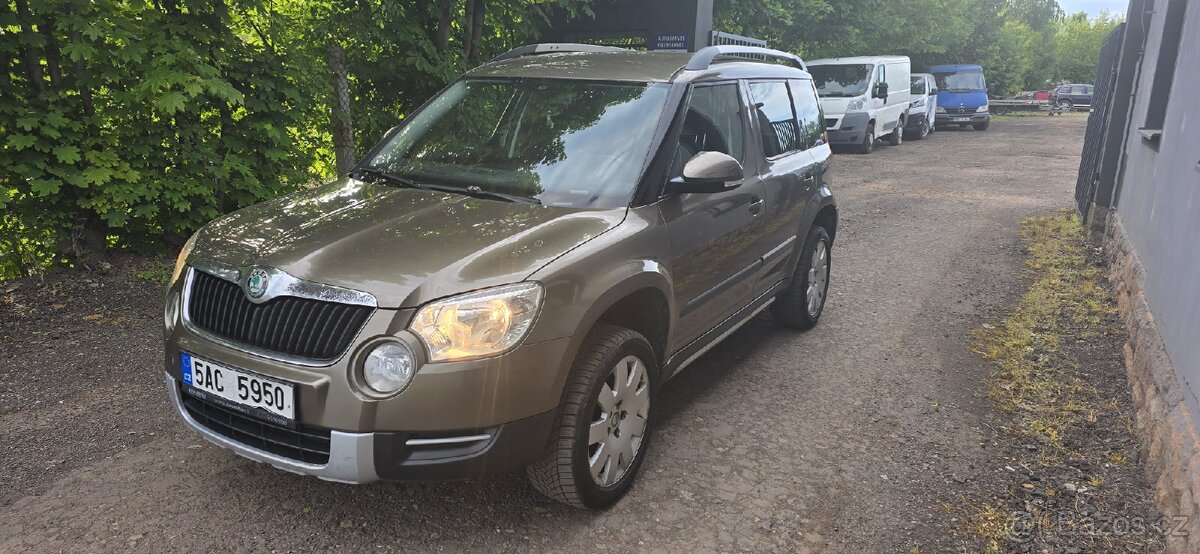 ŠKODA YETI 2.0TDI 4X4 81KW ROK-2011