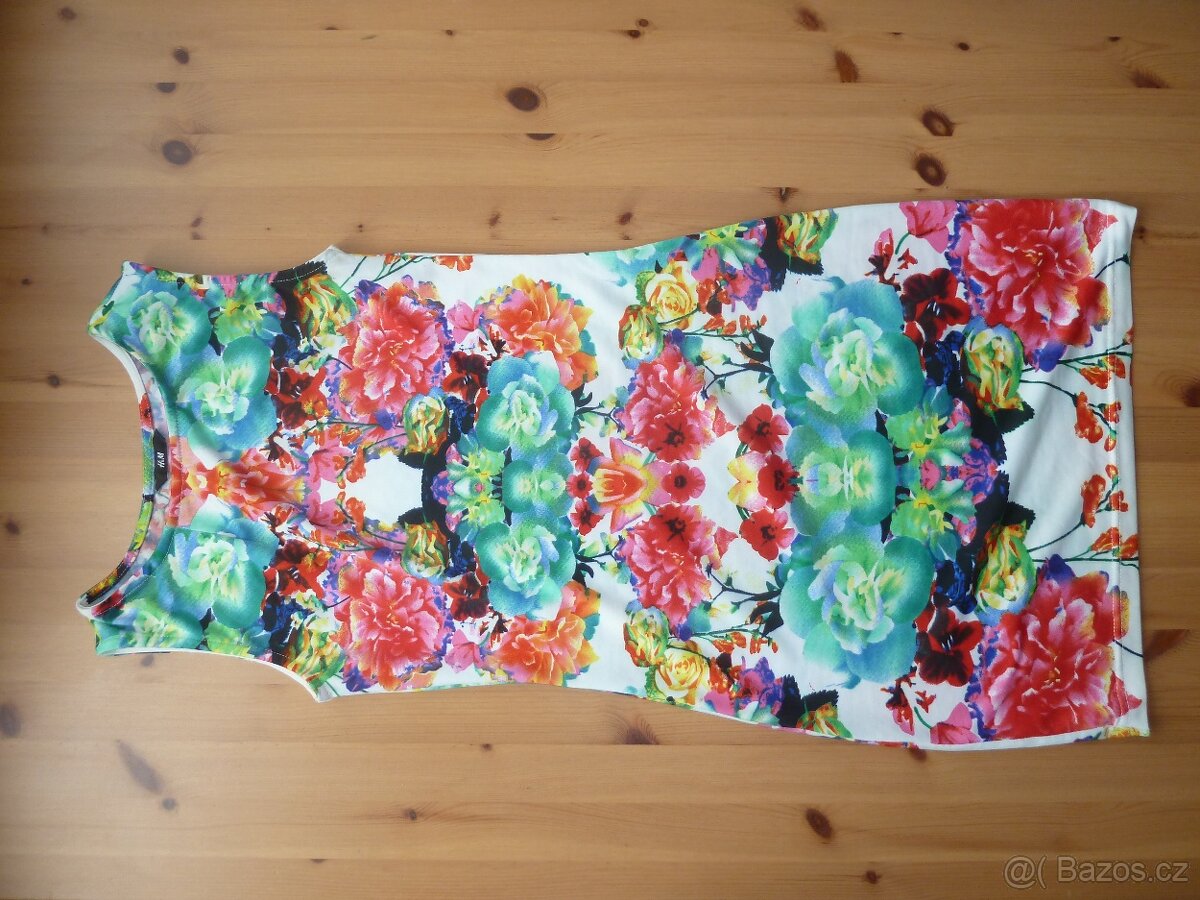 H&M Pestré letní šaty vel.XS