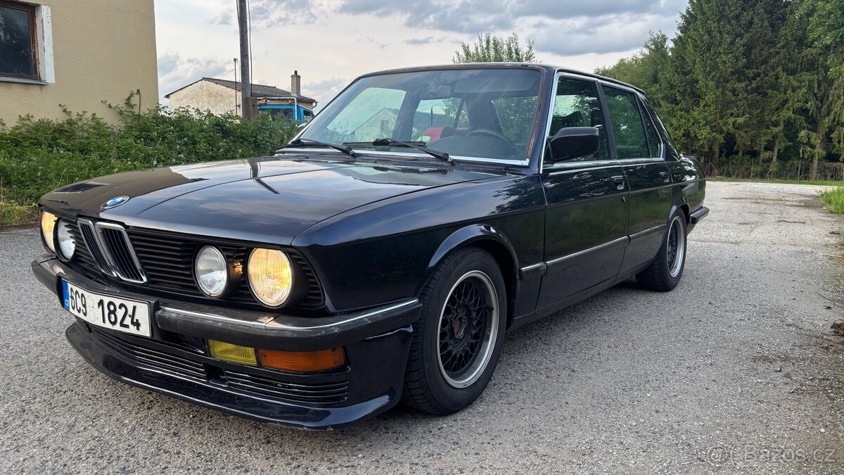 BMW E28 524td – 1985, nová STK, pojízdné