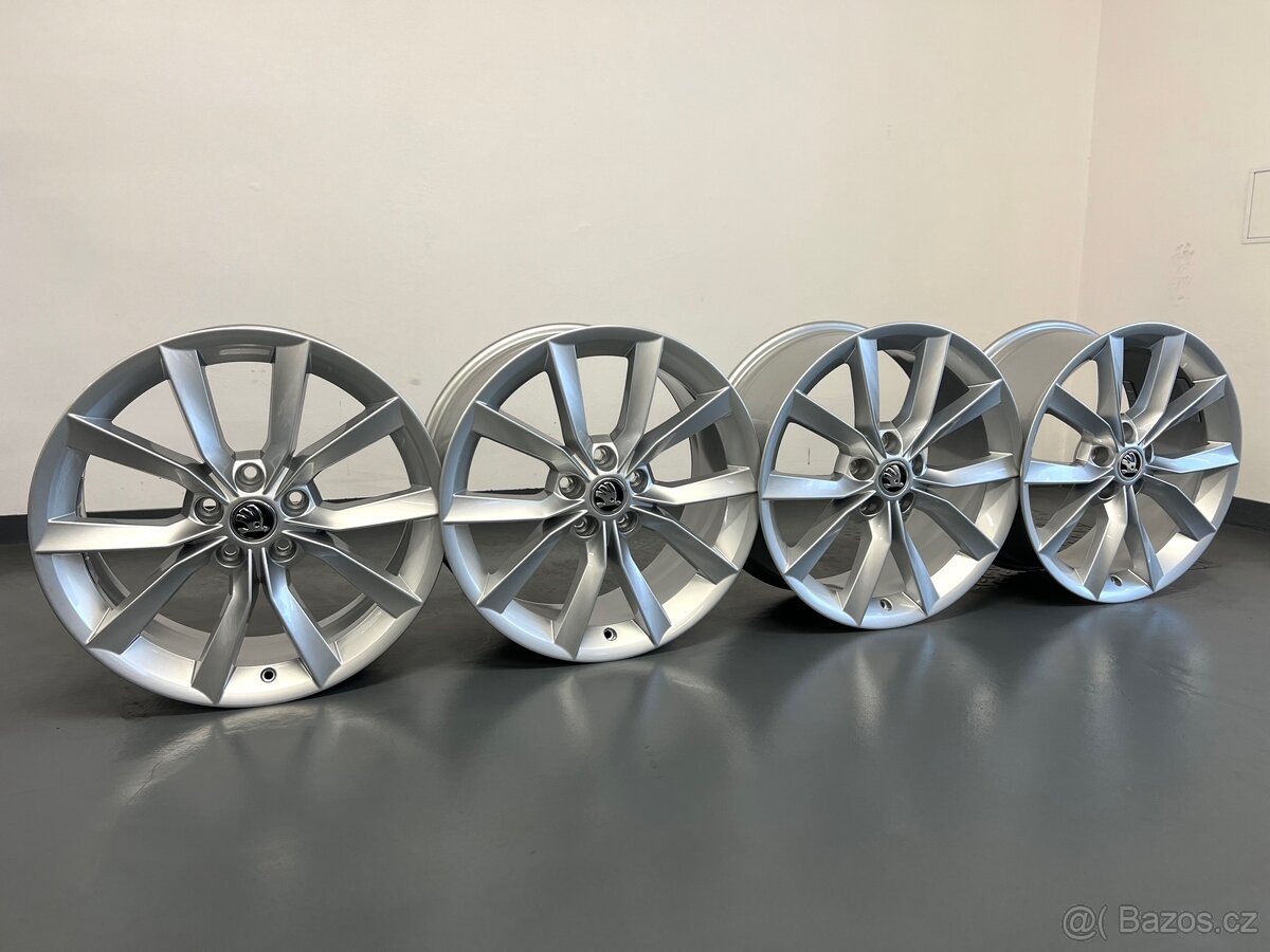 Originální alu kola Modus, Škoda Superb 3, 5x112 r18