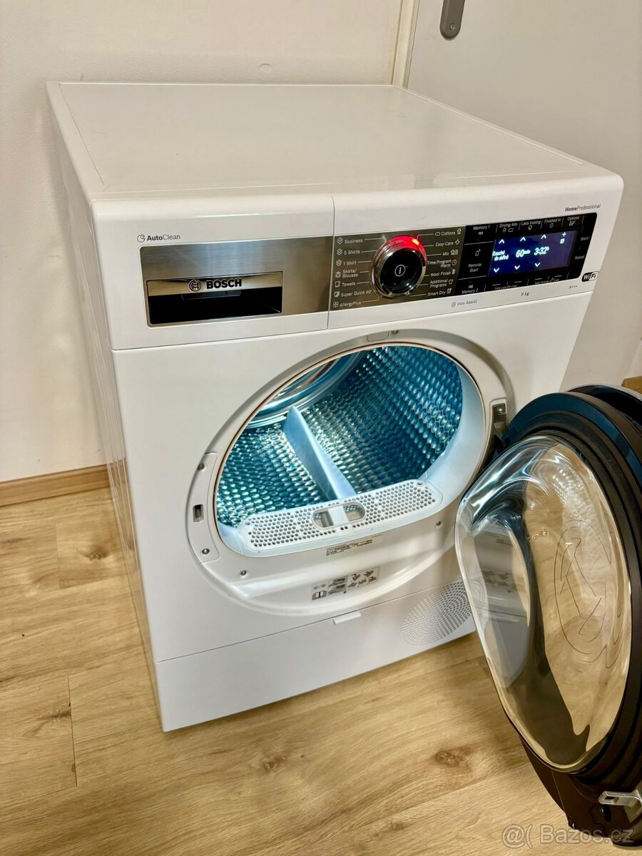 Sušička prádla Bosch 9 serie 9kg záruka