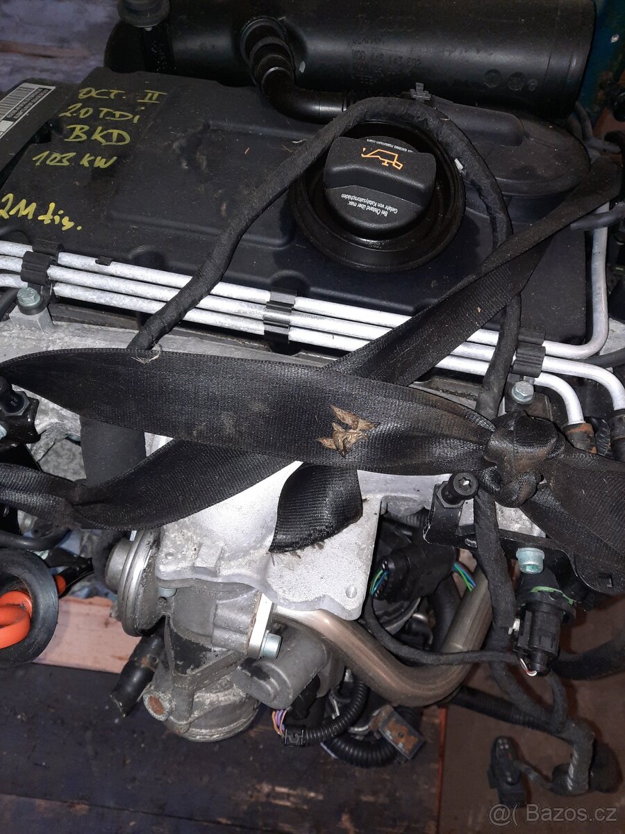 Motor 2.0TDI - BKD včetně vstřiků,čerpadla a turba