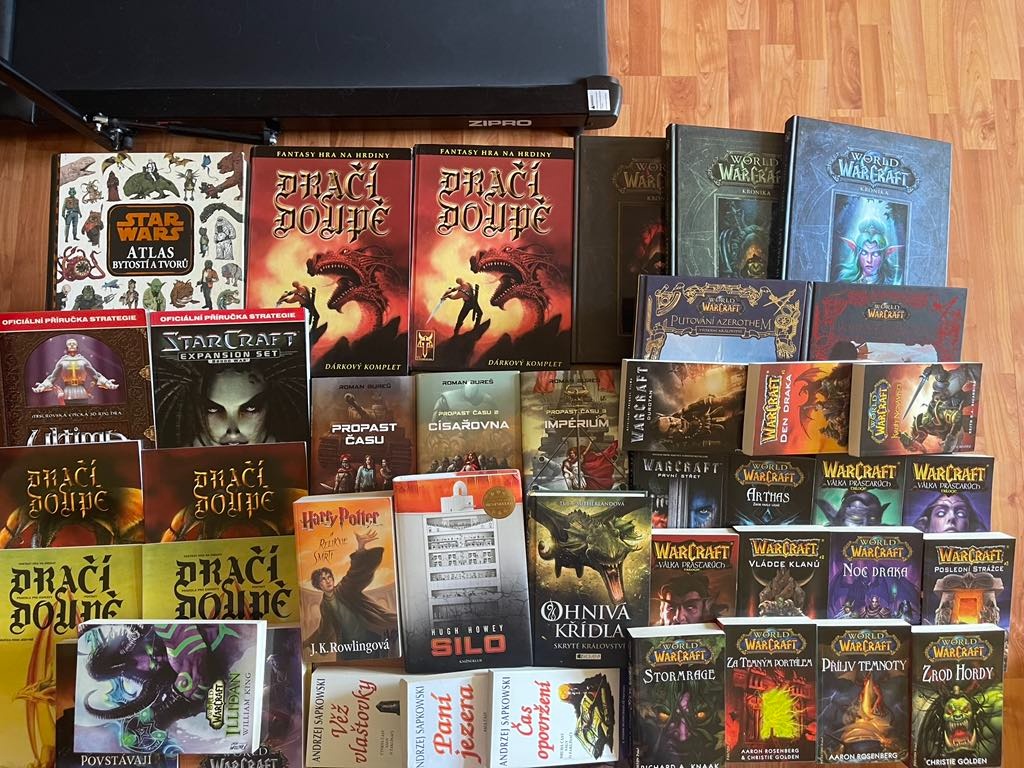Dračí doupě,Warcraft,Star Wars,Ultima Ascension,StarCraft