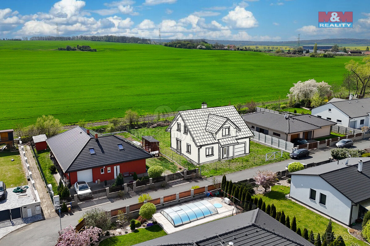 Prodej pozemku k bydlení, 895 m², Předboj, Praha východ