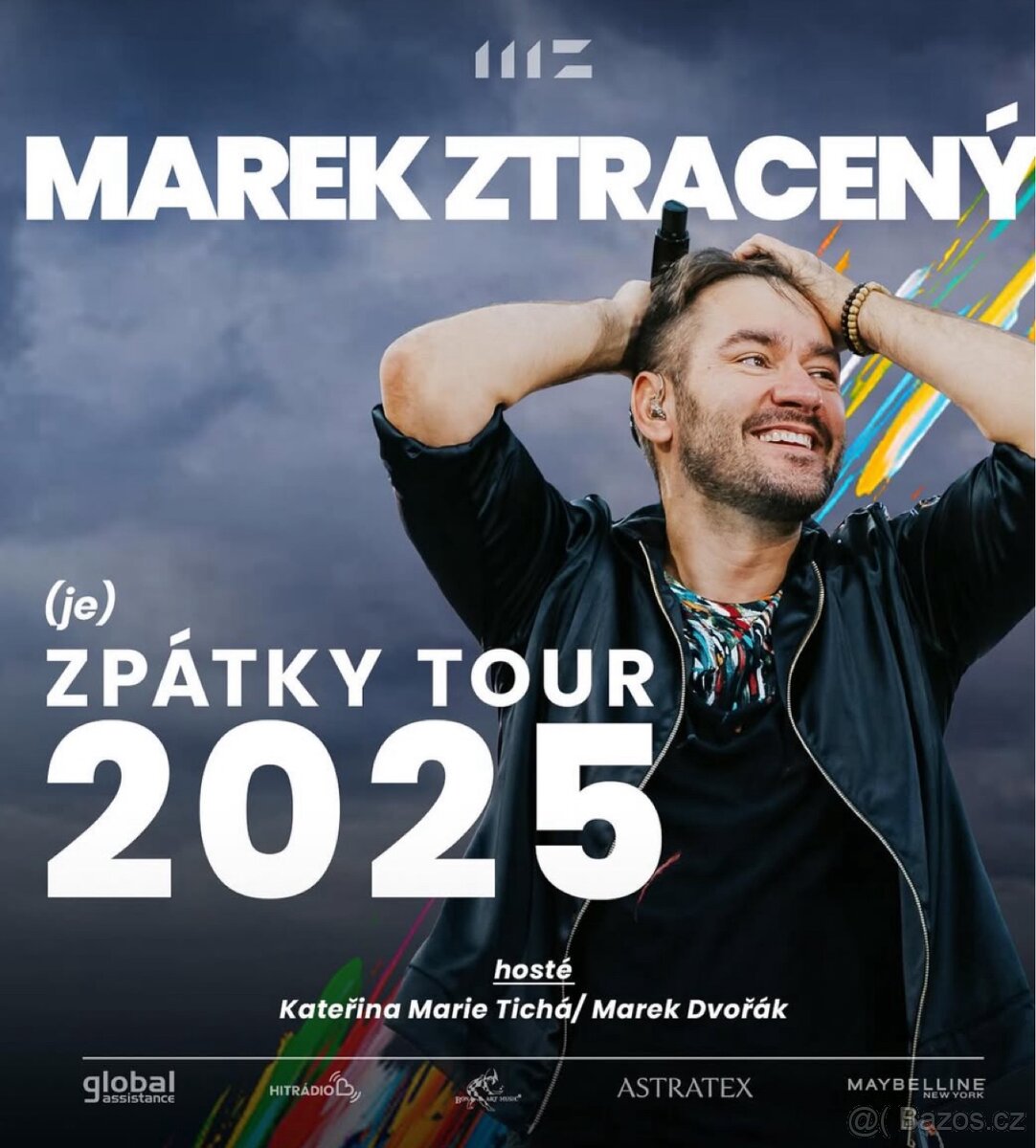 Marek Ztracený Pardubice - Zpátky Tour 2025