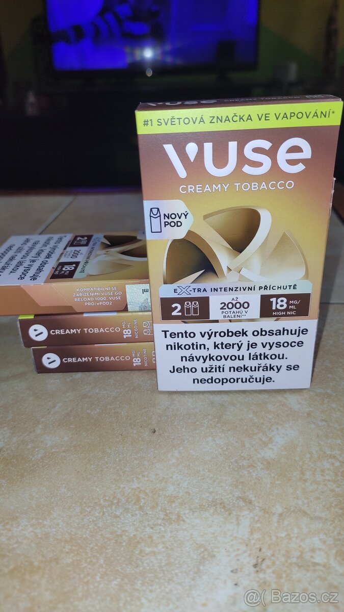 Nové náplně Vuse
