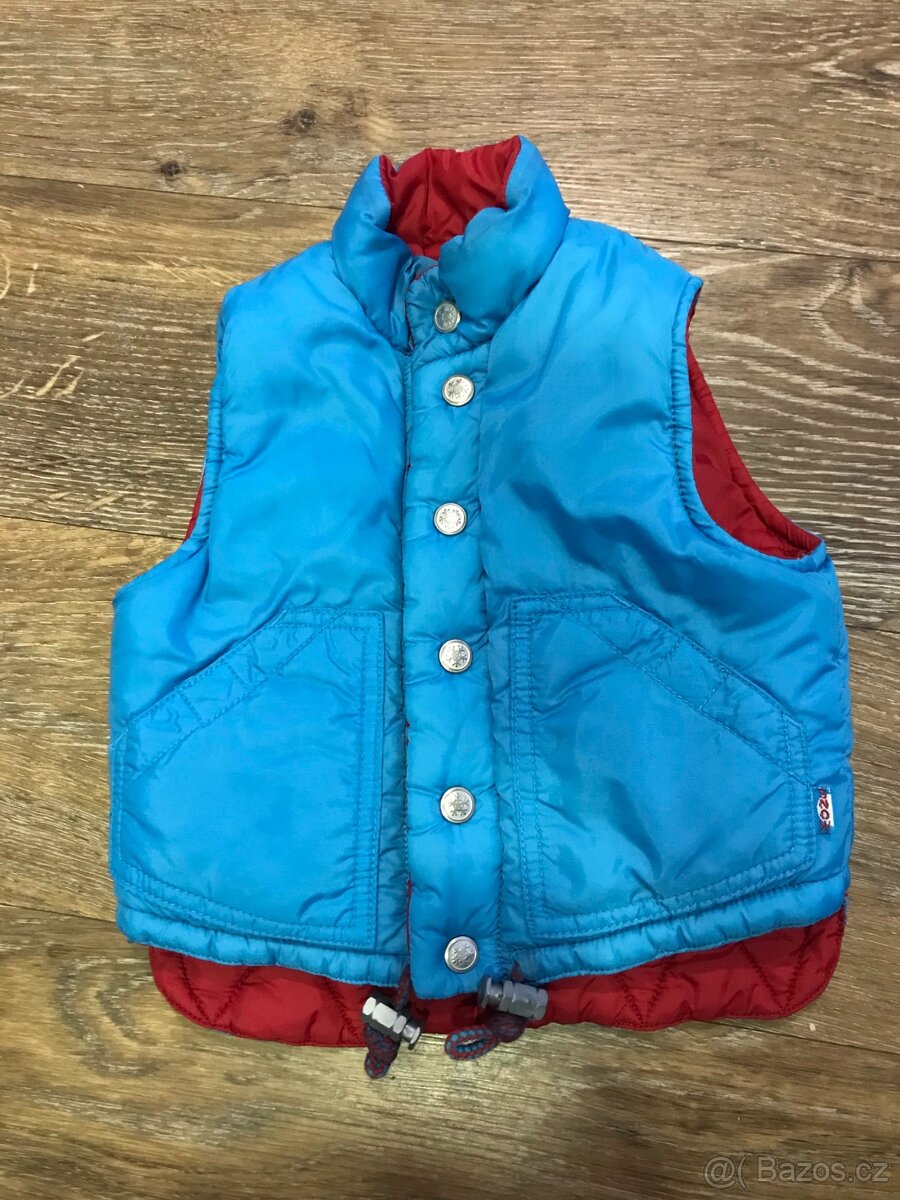 Chlapecká oboustranná vesta, H&M, vel. 80