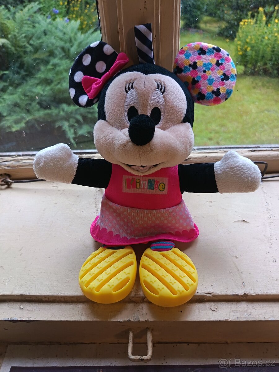 NOVÁ Minnie plyšák s rolničkou